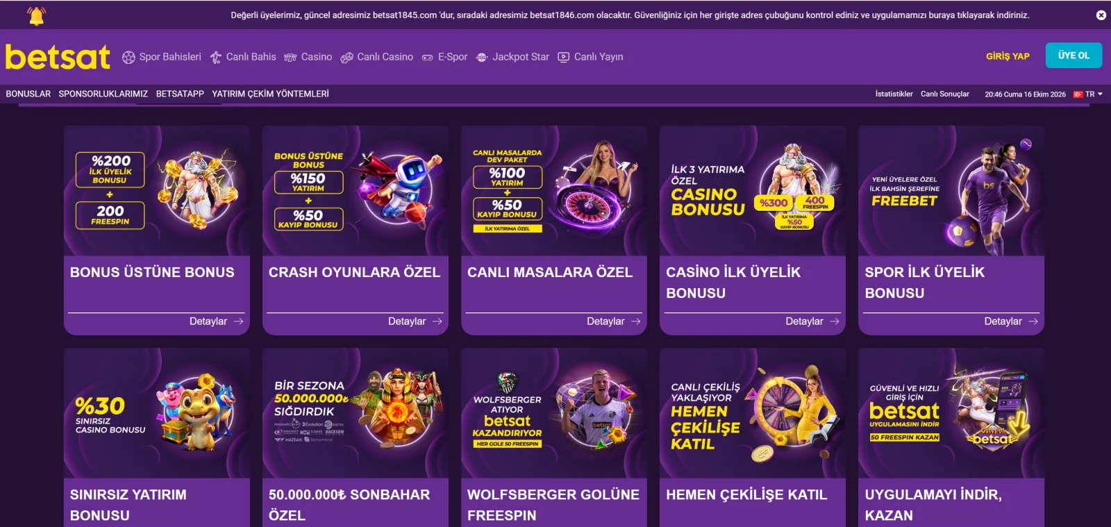 betsat bonus